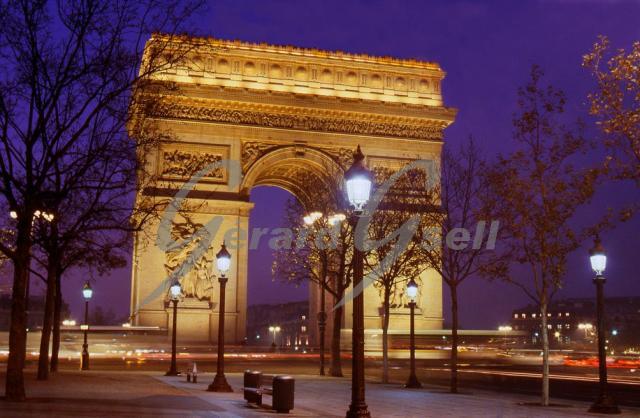75 PARIS  ARC DE TRIOMPHE NUIT .jpg